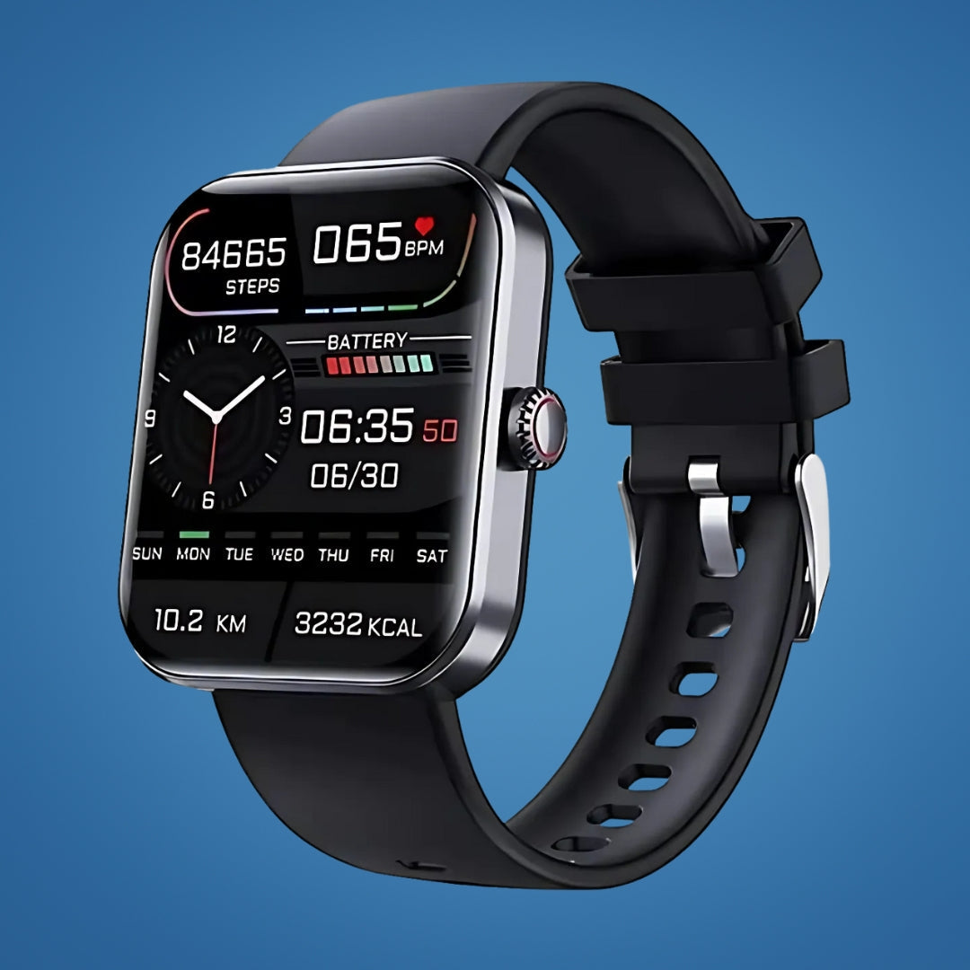 Non-Invasive Blood Glucose Smartwatch – Real-Time Monitoring, Trend Tracking & Personalized Alerts
