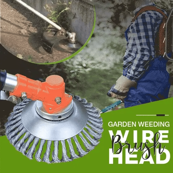 Weed Brush & Trimmer Crafted from Carbon Steel