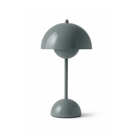 Scandinavian Design Lamp with Flower Glow