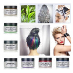 Water-Soluble Hair Color Wax with Plant Extracts for All Genders
