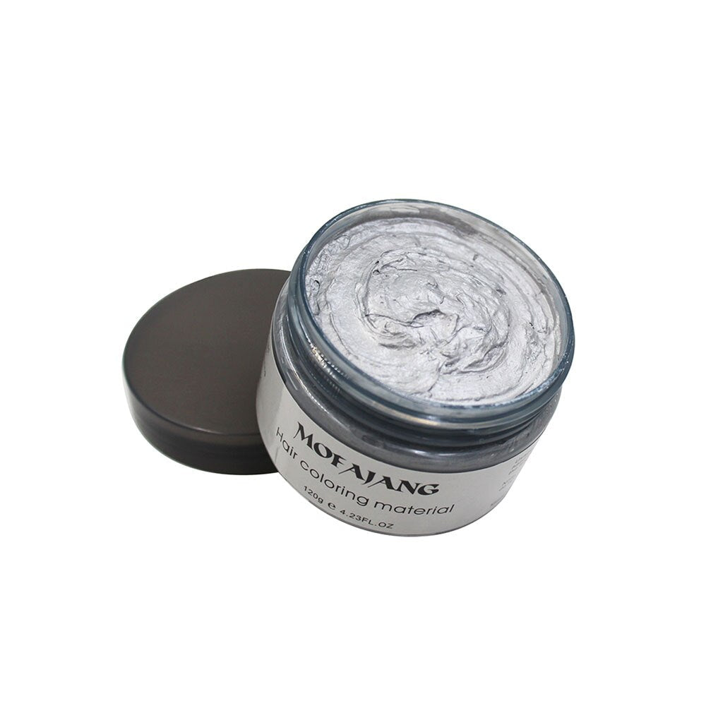 Water-Soluble Hair Color Wax with Plant Extracts for All Genders