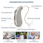 Rechargeable Digital Hearing Aid | Clear Sound Amplification - Comfortable - Designed for Daily Use