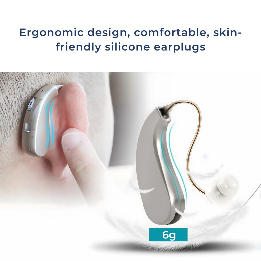 Rechargeable Digital Hearing Aid | Clear Sound Amplification - Comfortable - Designed for Daily Use