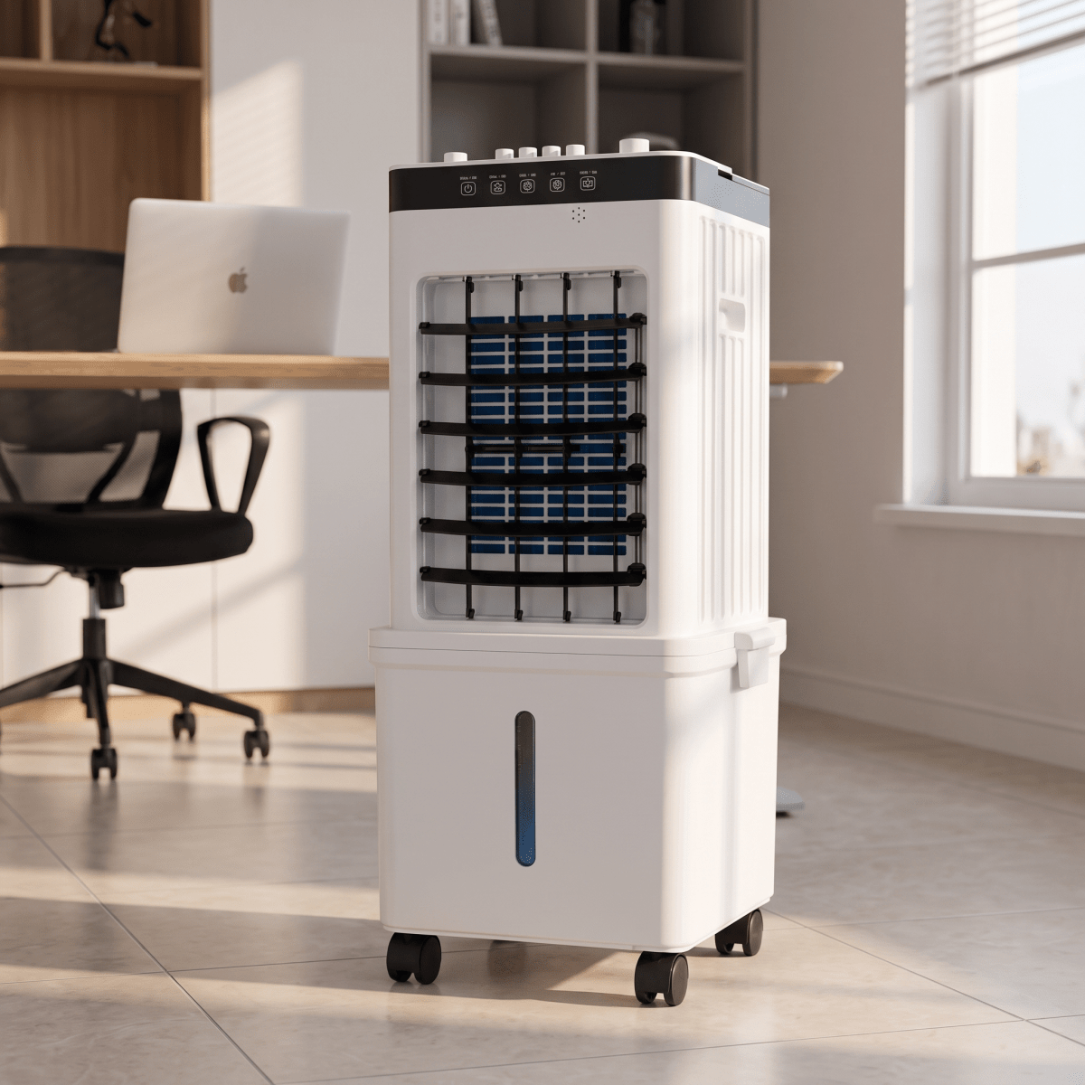 Compact 3-in-1 Cooling Solution Without Exhaust Hose for Maximum Comfort