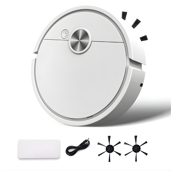 Smart Vacuum Robot with Mopping Capability and AI Navigation