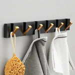 Elegant Wall Hook with Foldable Design for Space-Saving Organization