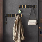 Elegant Wall Hook with Foldable Design for Space-Saving Organization