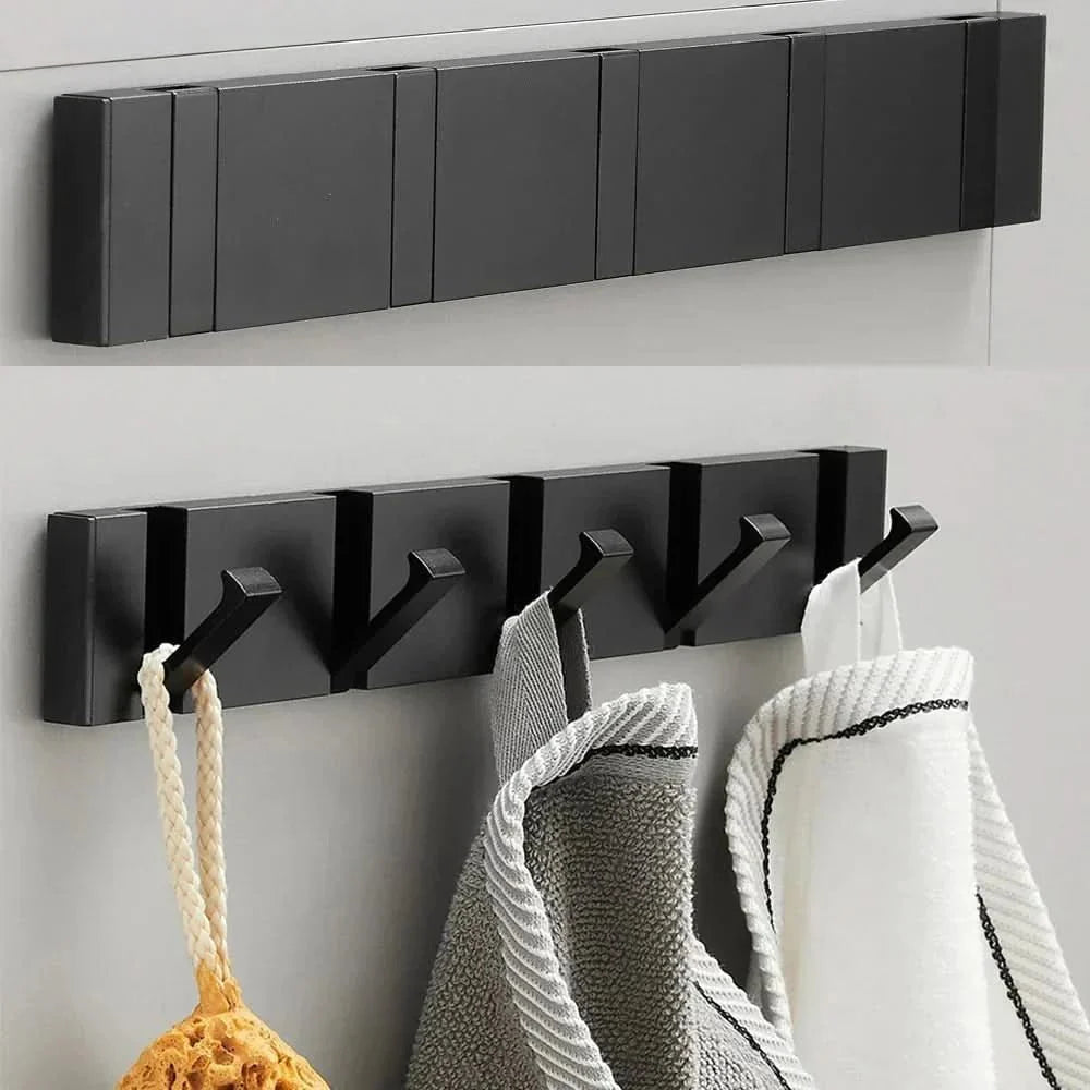 Elegant Wall Hook with Foldable Design for Space-Saving Organization