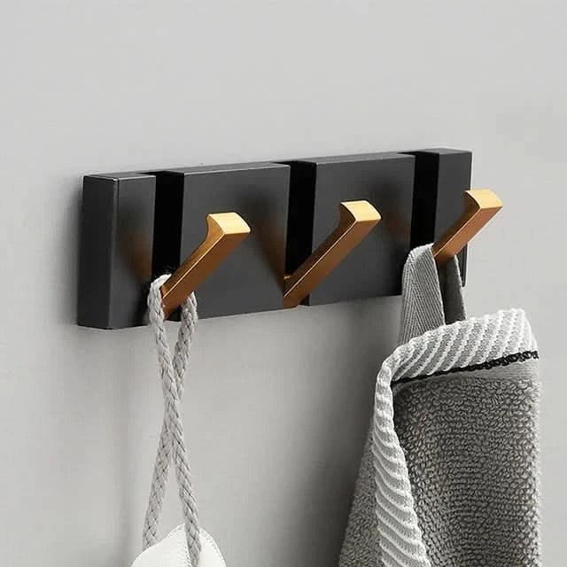 Elegant Wall Hook with Foldable Design for Space-Saving Organization