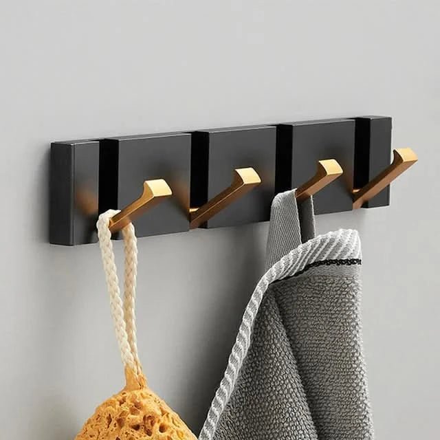 Elegant Wall Hook with Foldable Design for Space-Saving Organization