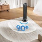 Oscillating Cooling Tower Fan with 3 Speed Settings and Remote Control