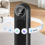 Oscillating Cooling Tower Fan with 3 Speed Settings and Remote Control