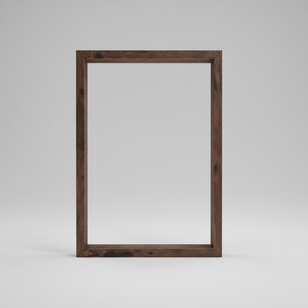 Wooden Baby Memory Frame with Clay for Hand & Footprints