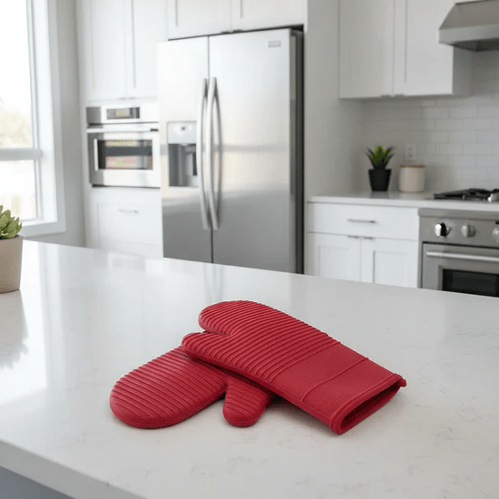 Non-Slip Silicone Oven Gloves for Ultimate Heat Protection
