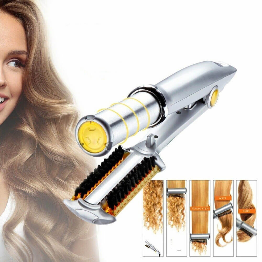 Max Prime 2-in-1 Hair Styler – Versatile Curling Iron and Straightener