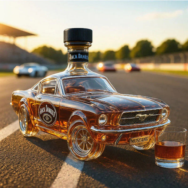 Limited Edition Bronco Whiskey Bottle - Outlaw Flask