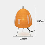 Retro Japanese Design Rice Paper Table Lamp