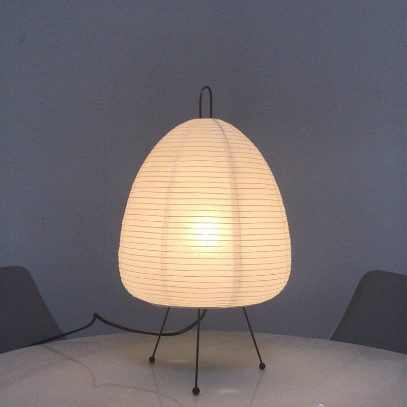 Retro Japanese Design Rice Paper Table Lamp