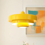 Elegant Three-Tier Pendant Light in Macaron Colors