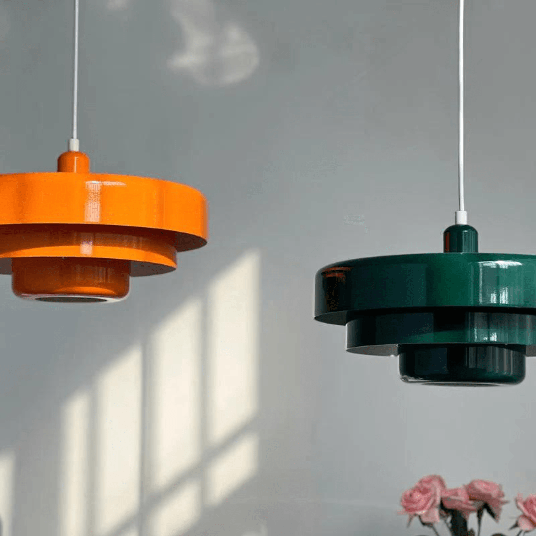 Elegant Three-Tier Pendant Light in Macaron Colors