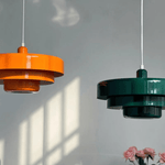 Elegant Three-Tier Pendant Light in Macaron Colors