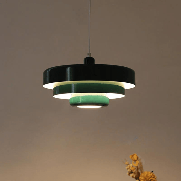 Elegant Three-Tier Pendant Light in Macaron Colors