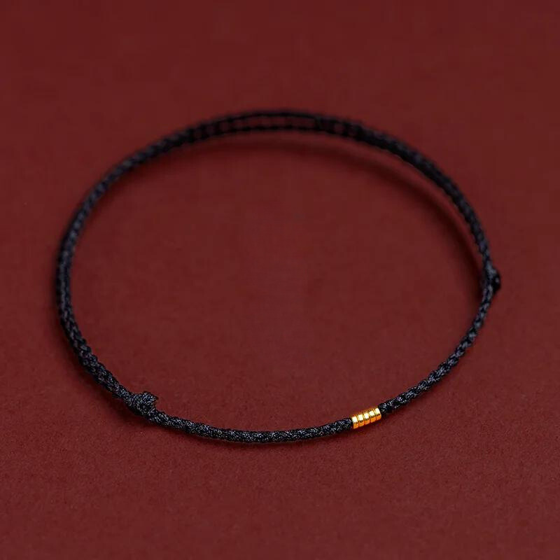 Beaded Cord Bracelet for Kabbalah Protection