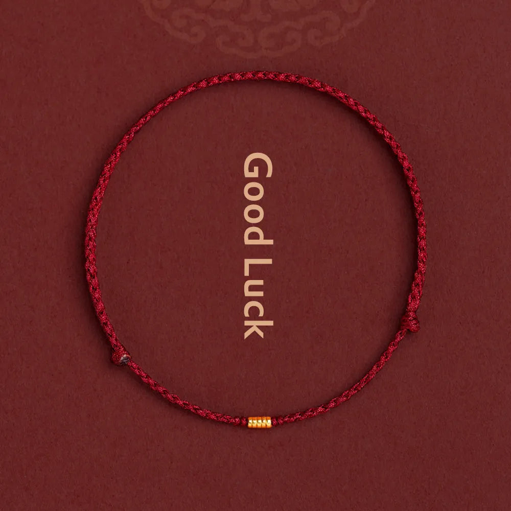 Beaded Cord Bracelet for Kabbalah Protection