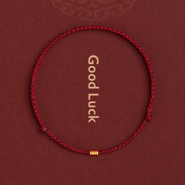 Beaded Cord Bracelet for Kabbalah Protection