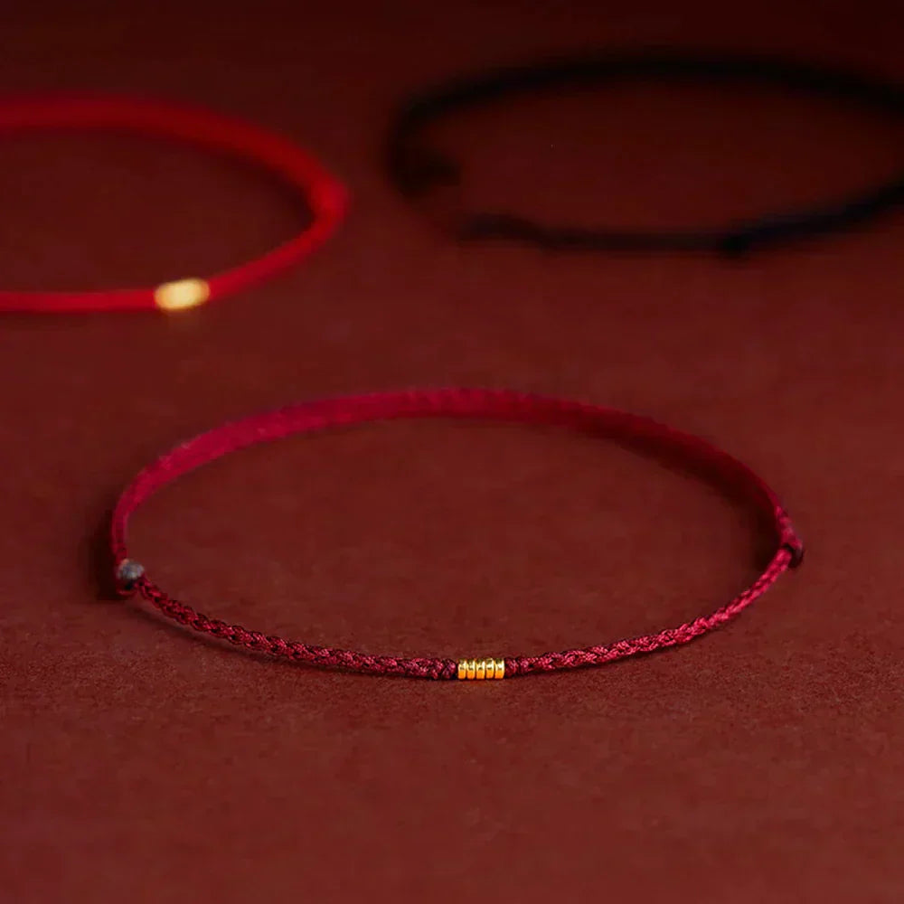 Beaded Cord Bracelet for Kabbalah Protection
