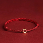 Beaded Cord Bracelet for Kabbalah Protection