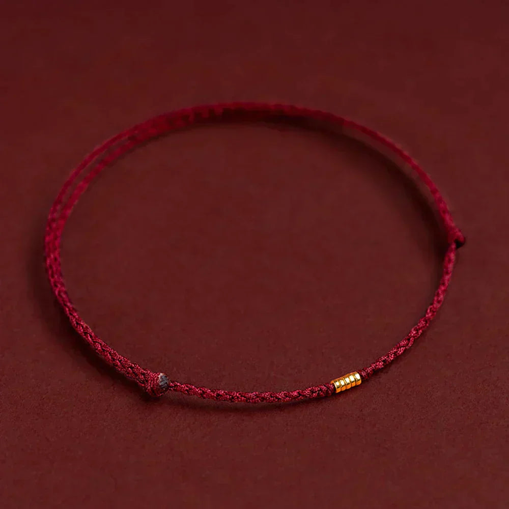 Beaded Cord Bracelet for Kabbalah Protection