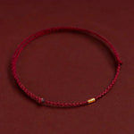 Beaded Cord Bracelet for Kabbalah Protection