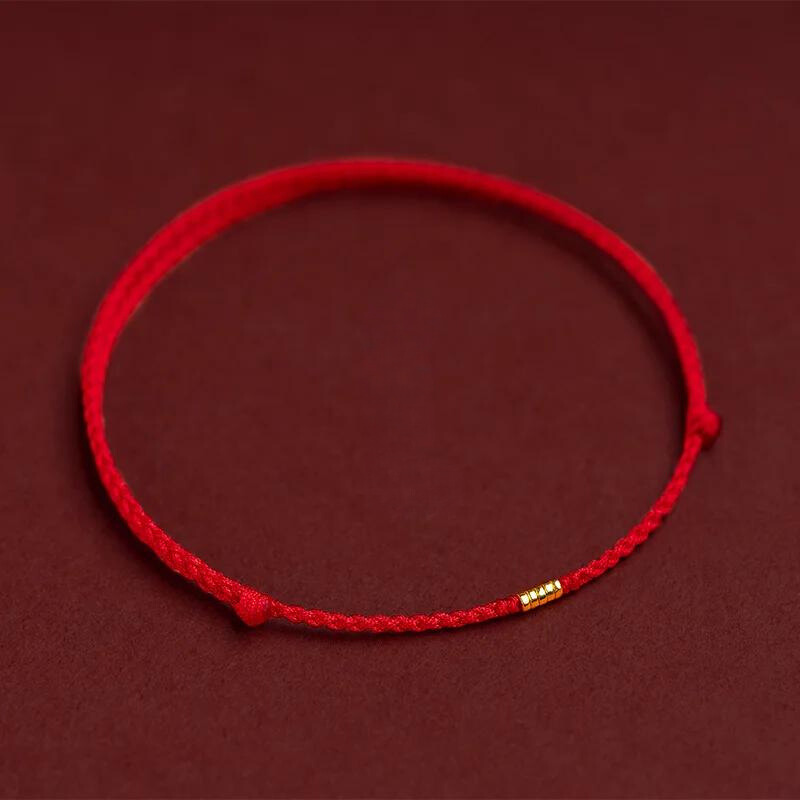 Beaded Cord Bracelet for Kabbalah Protection