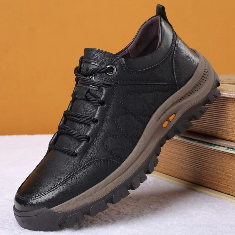 Men's Comfortable Waterproof Orthopedic Leather Shoes