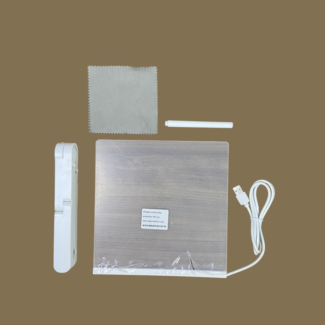Illuminated Drawing Board for Kids - LED Writing Board