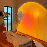 Stylish Projector Lamp with Sunset Effect for Living Spaces