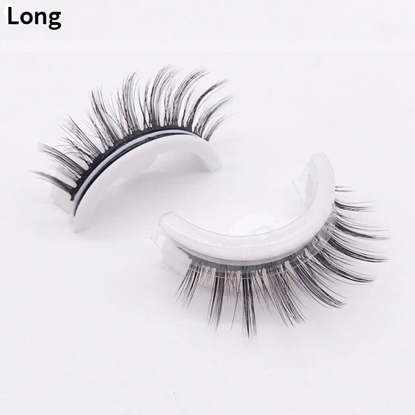Self-Adhesive Eyelashes: Apply in 3 Seconds Without Glue | Buy 1 Get 1 Free