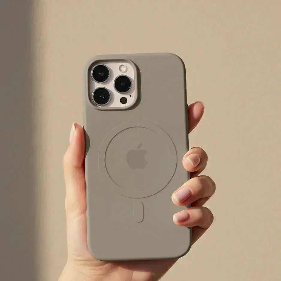 Magnetic Silicone Phone Case - Soft Touch & MagSafe Compatible