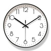 Black frame with white dial