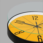 Black Wall Clock in Nordic Style – Precise and Stylish for Any Home