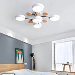 Contemporary LED Acrylic Iron Ceiling Light for Living Room