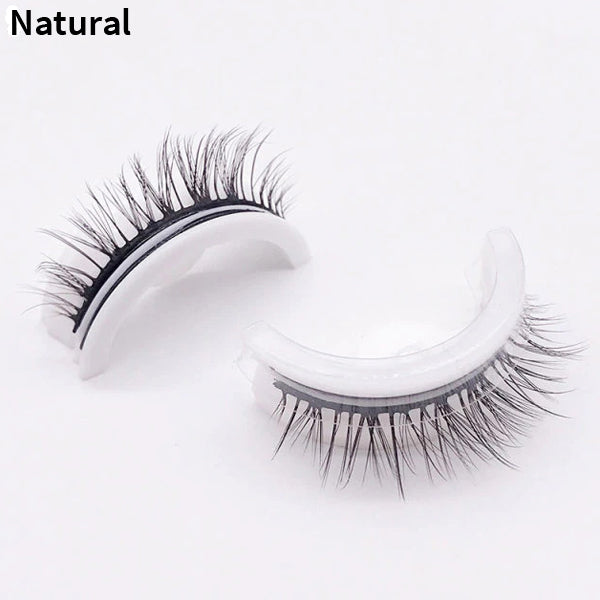 Self-Adhesive Eyelashes: Apply in 3 Seconds Without Glue | Buy 1 Get 1 Free