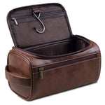 Premium Leather Toiletry Bag for Travelers