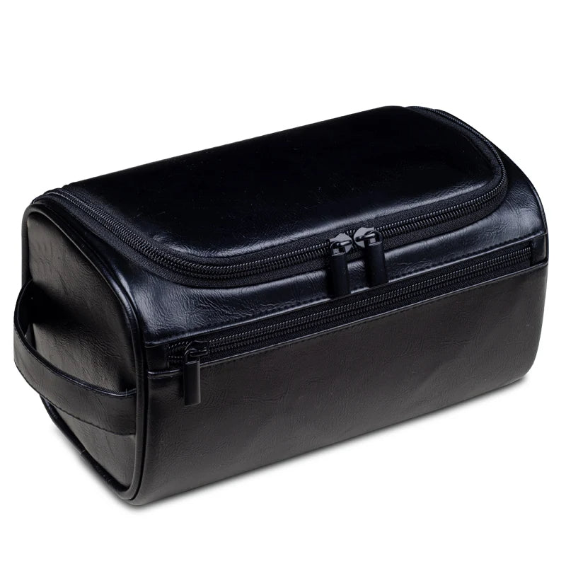 Premium Leather Toiletry Bag for Travelers