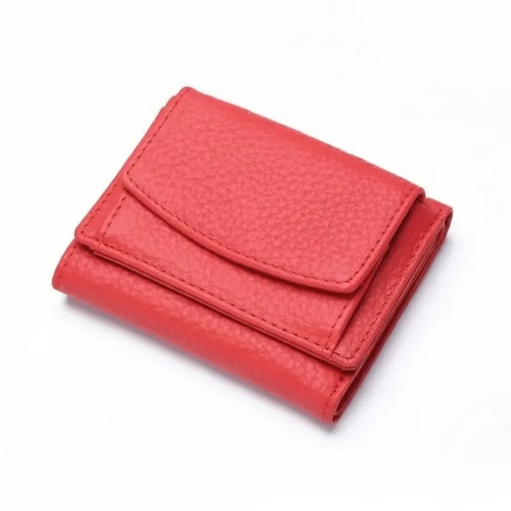 Stylish Compact RFID Blocking Leather Wallet – Secure Your Essentials