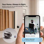 Compact Wireless Camera with 1080P HD Video and Audio for Surveillance