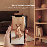 Compact Wireless Camera with 1080P HD Video and Audio for Surveillance
