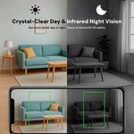 Compact Wireless Camera with 1080P HD Video and Audio for Surveillance