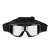 Black Leather - Silver Lens